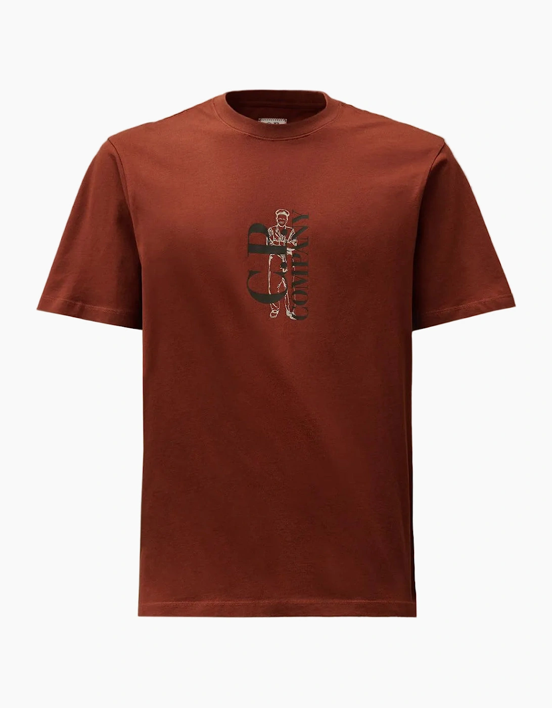 Vertical Logo Print T-Shirt, 4 of 3