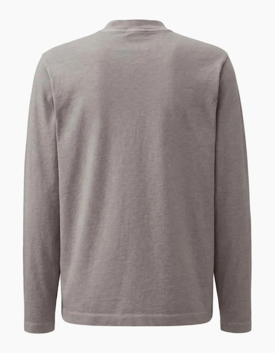 Long Sleeve 20/1 Jersey Embroidered Logo T-Shirt