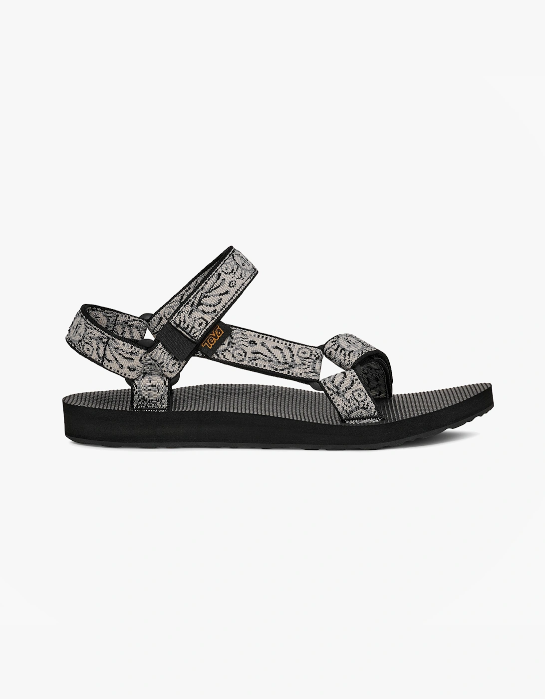 Teva ORIGINAL UNIVERSAL Womens Ankle Strap Sandals Windy Summer Black/ White