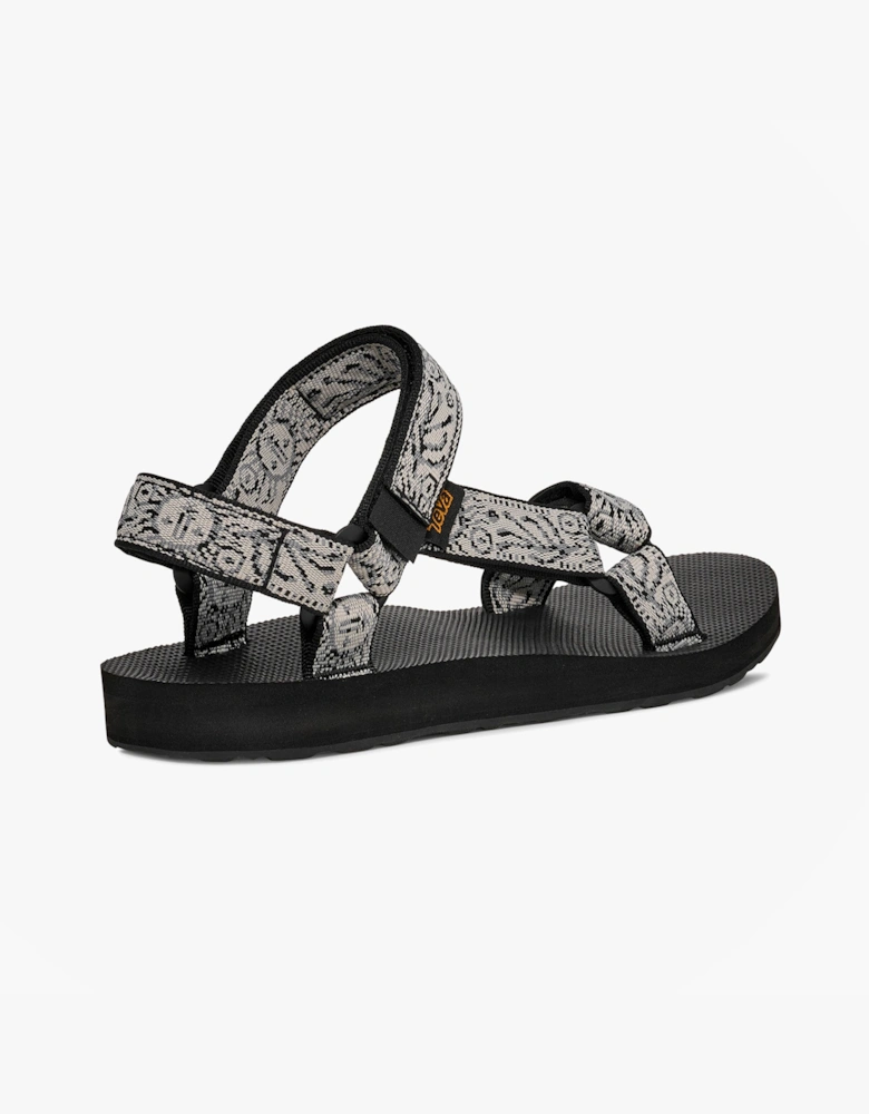 Teva ORIGINAL UNIVERSAL Womens Ankle Strap Sandals Windy Summer Black/ White