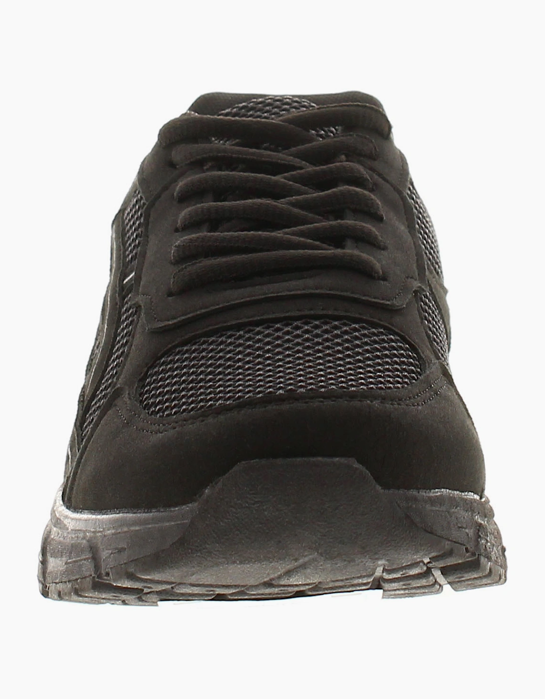 SURGE Mens Leightweight Trainers Rev Lace Up black UK Size
