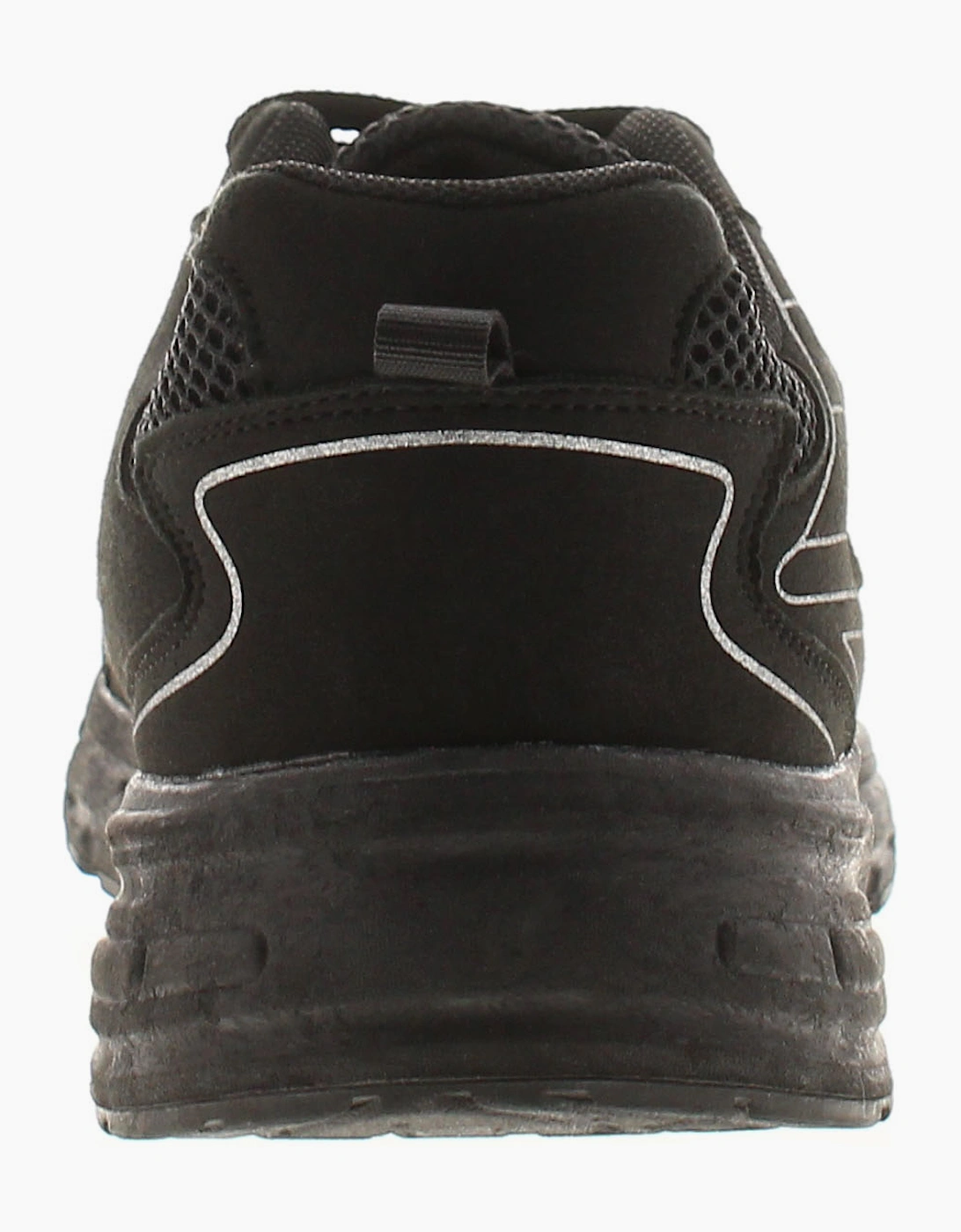 SURGE Mens Leightweight Trainers Rev Lace Up black UK Size