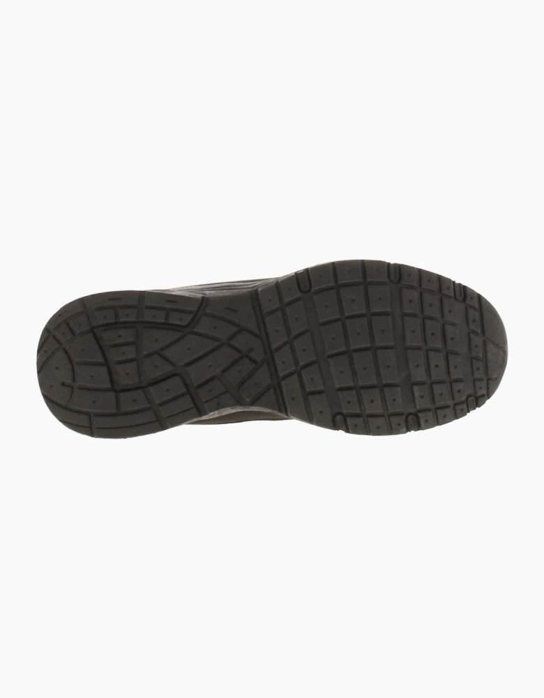 SURGE Mens Leightweight Trainers Rev Lace Up black UK Size