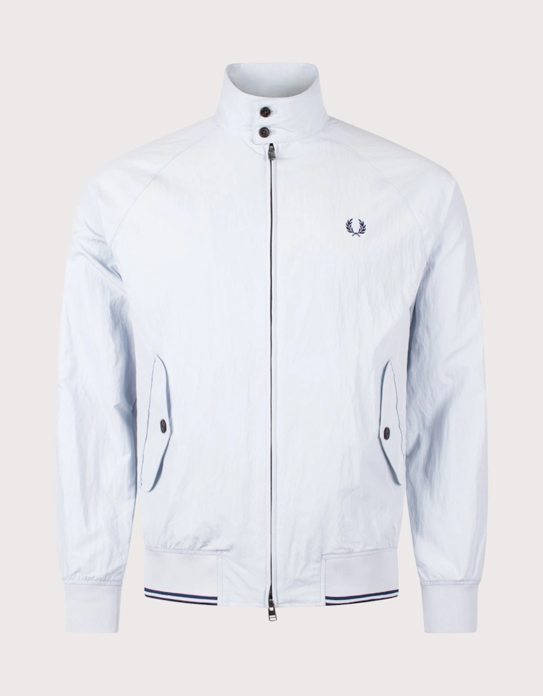 Regular Fit Crinkle Harrington Jacket