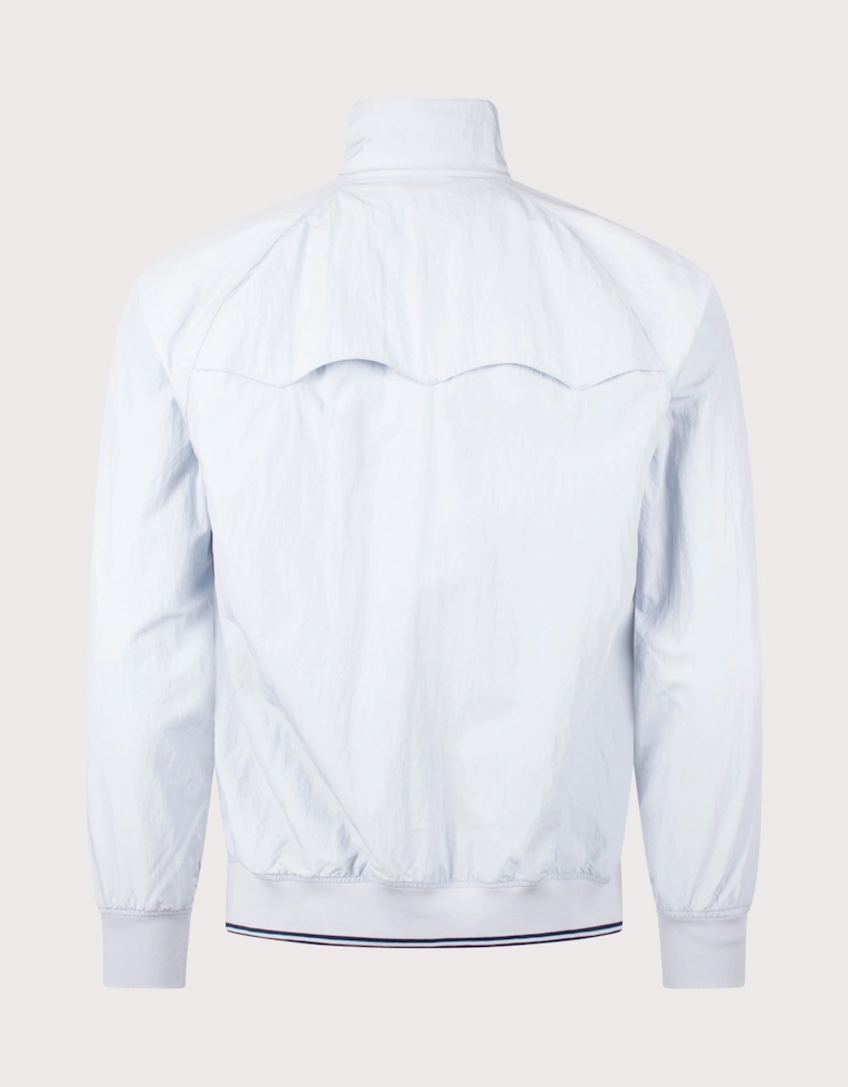 Regular Fit Crinkle Harrington Jacket