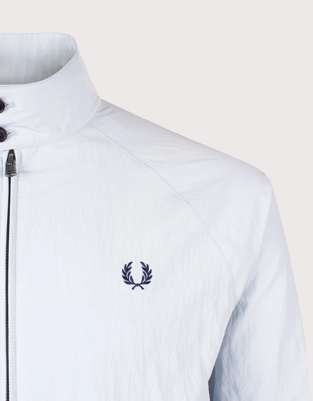 Regular Fit Crinkle Harrington Jacket