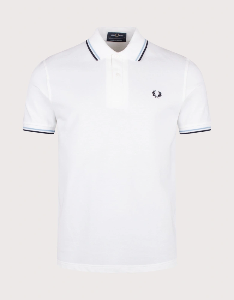 Regular  Fit `Made in England`Twin Tipped Fred Perry Polo Shirt