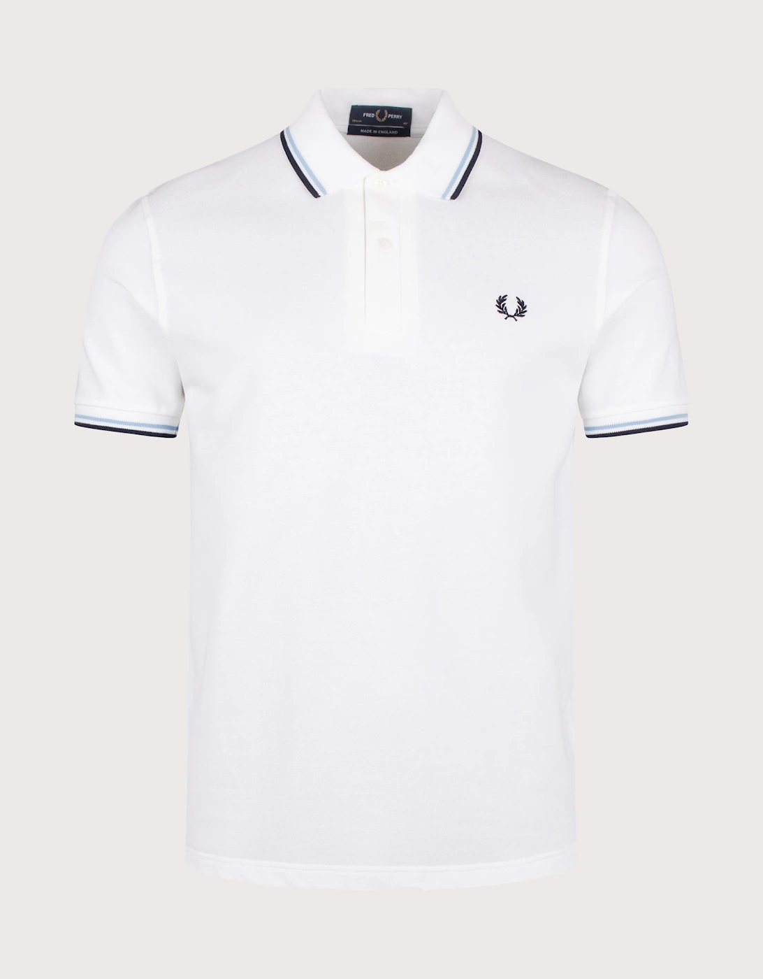 Regular  Fit `Made in England`Twin Tipped Fred Perry Polo Shirt, 4 of 3