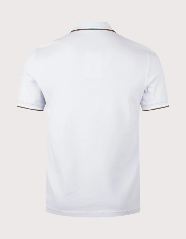 Regular Fit Twin Tipped Fred Perry Polo Shirt