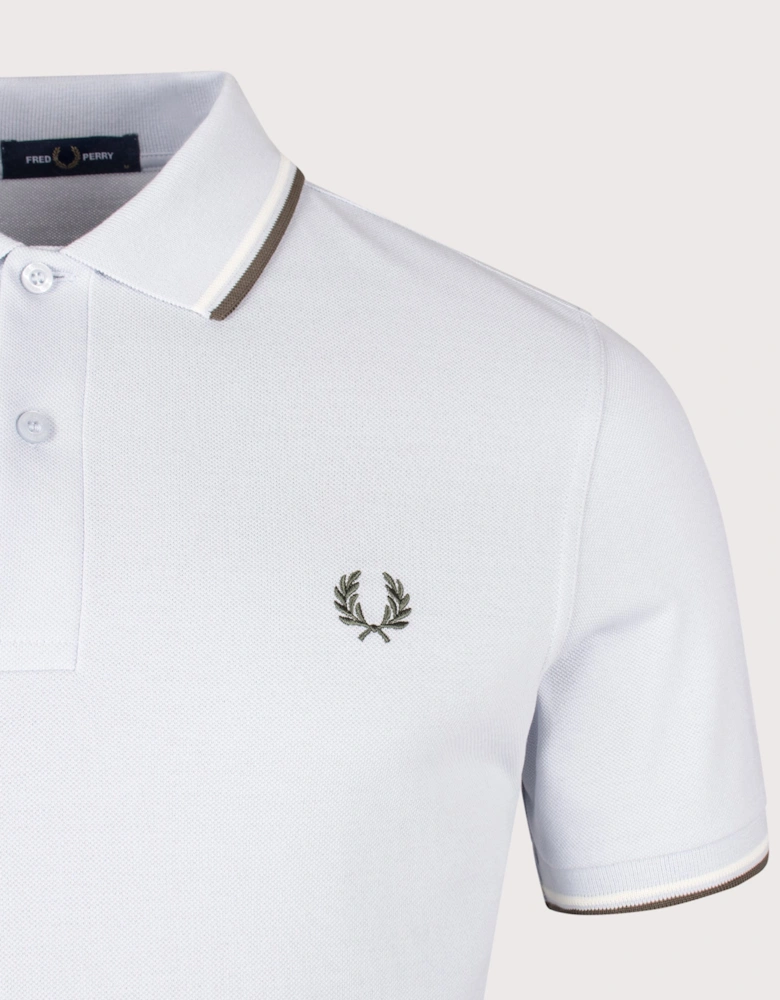 Regular Fit Twin Tipped Fred Perry Polo Shirt