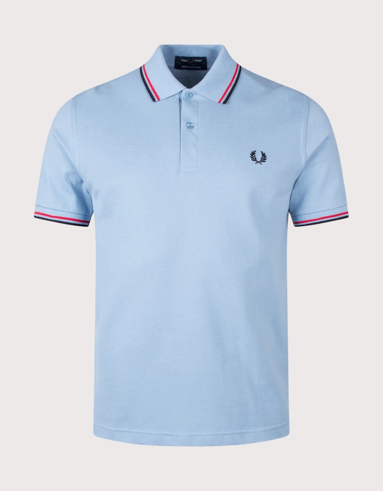 Regular  Fit `Made in England`Twin Tipped Fred Perry Polo Shirt