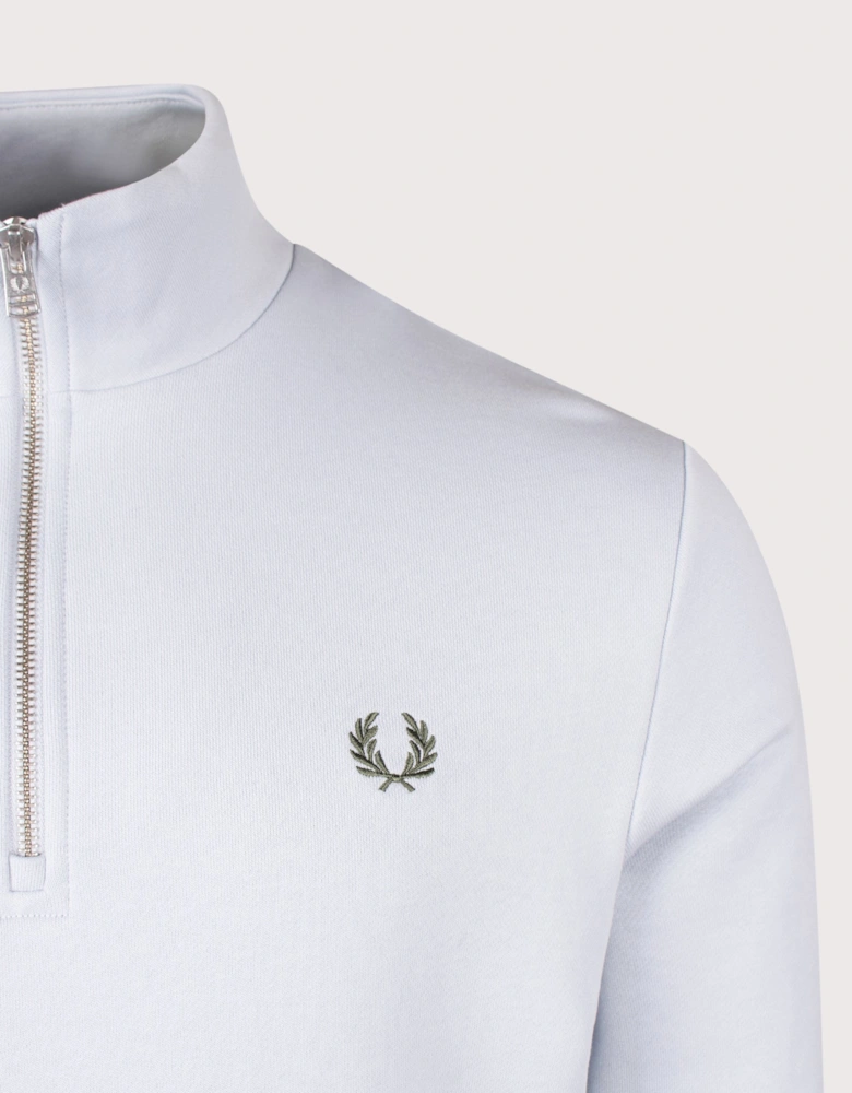Regular Fit Quarter Zip Sweatshirt