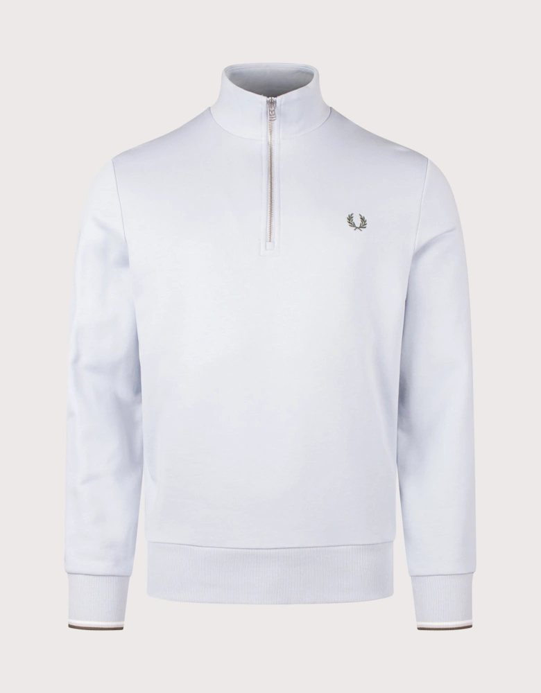 Regular Fit Quarter Zip Sweatshirt
