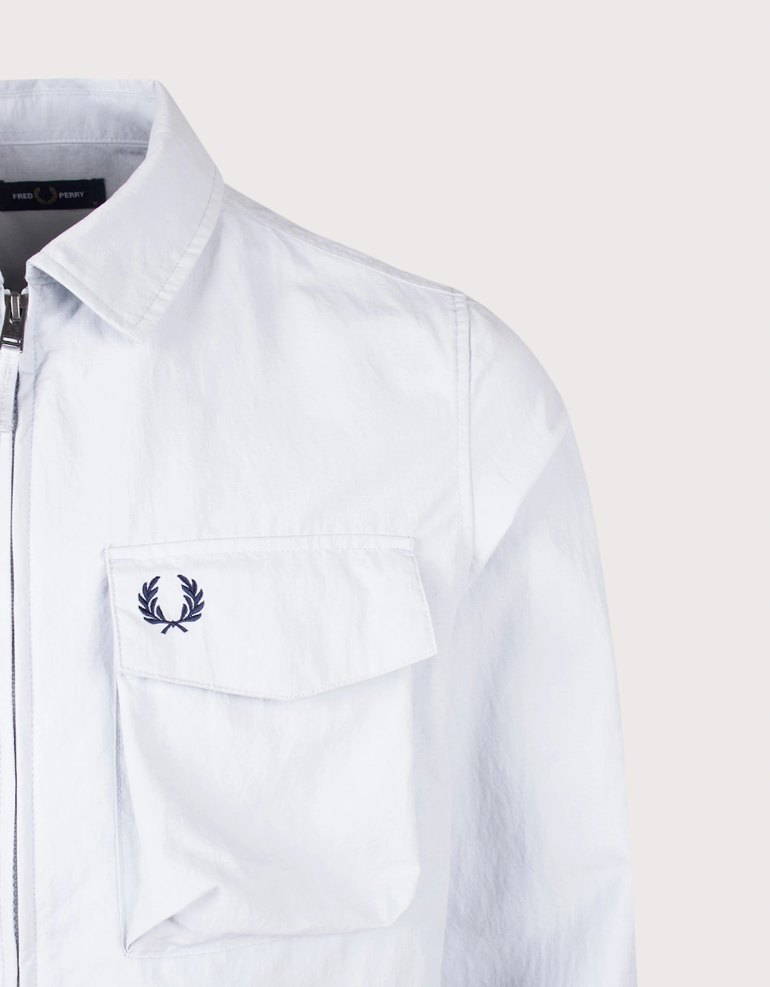 Regular Fit Ripstop Pocket Overshirt