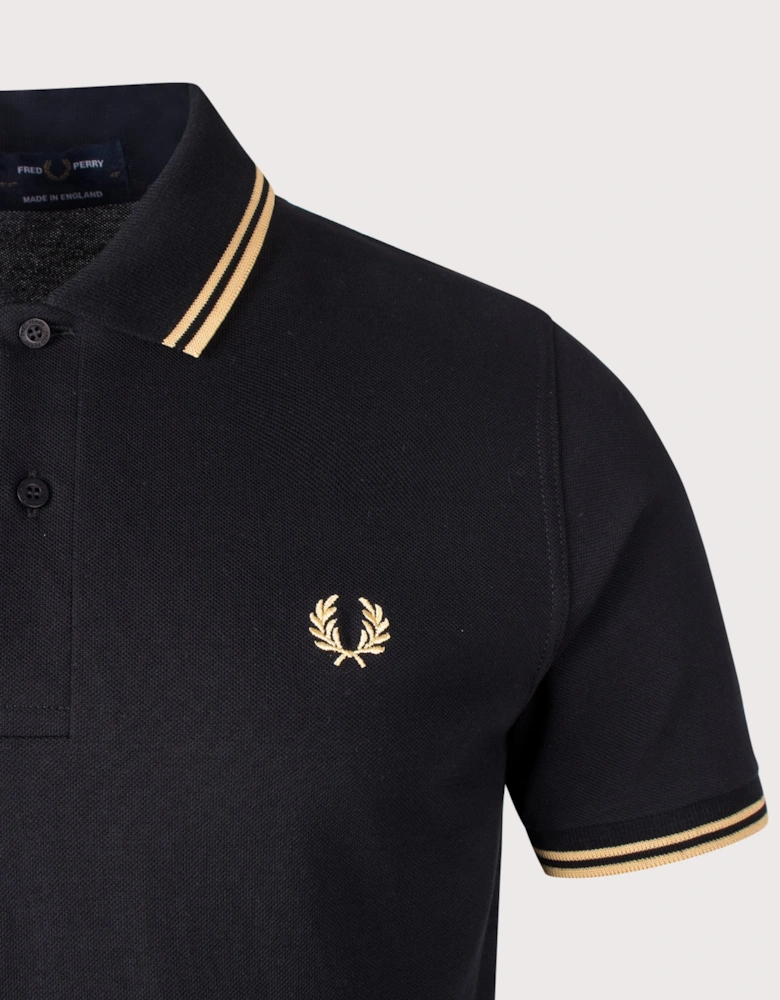 Regular  Fit 'Made in England' Twin Tipped Fred Perry Polo Shirt