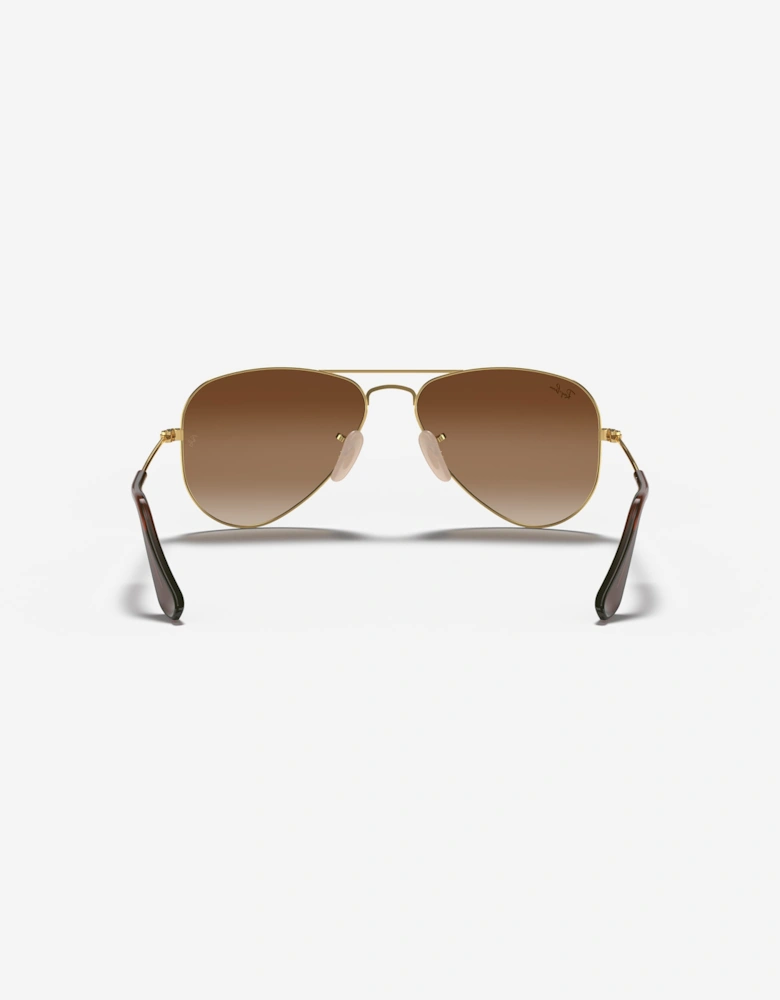 Ray-Ban Kids Aviator Sunglasses in Gold