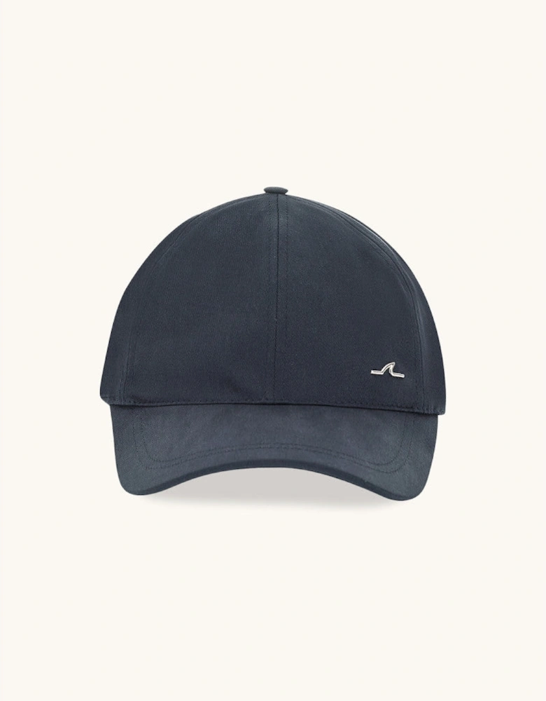 Paul & Shark Stretch cotton & Tencel Baseball Cap 013 Navy