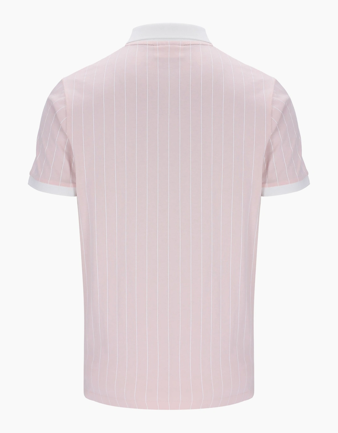 BB1 Classic Stripe Polo Shirt | Misty  Lilac White