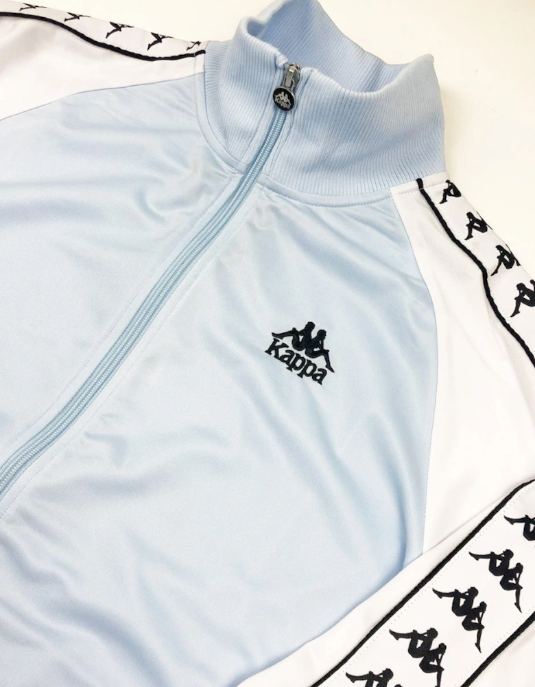 Kappa Banda Uriah Azure Ice/White Track Top