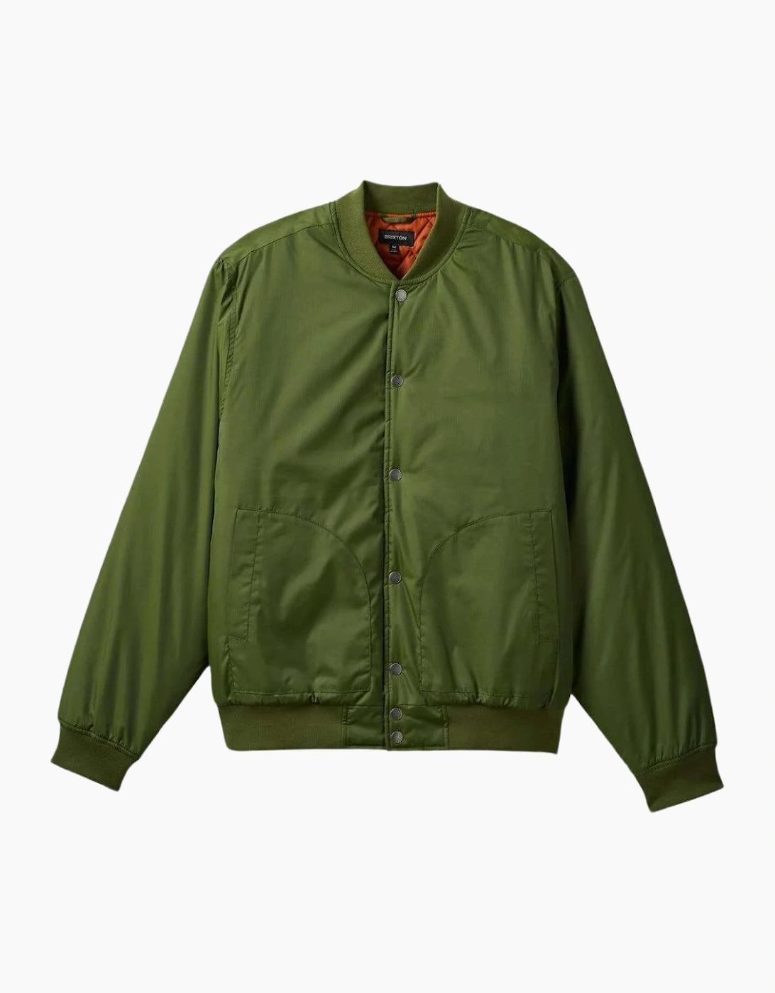 Brixton Dillinger Flight Cypress Green Bomber Jacket, 4 of 3