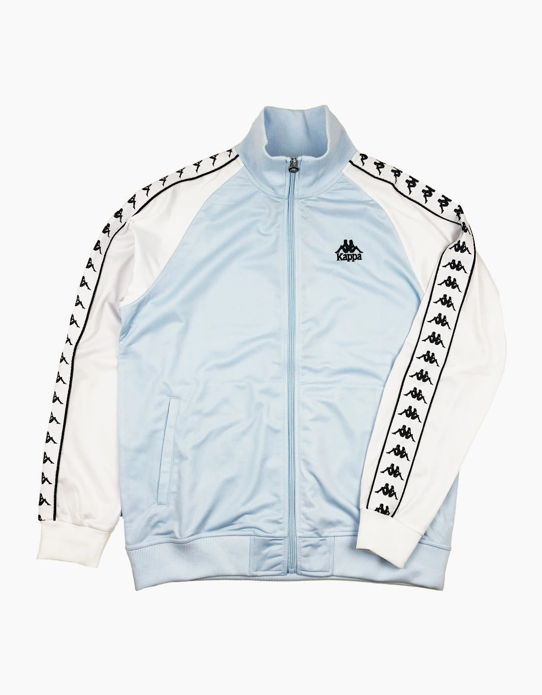 Kappa Banda Uriah Azure Ice/White Track Top, 4 of 3