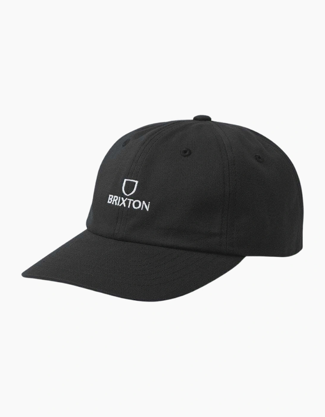 Brixton Rinse Alpha Black/White Adjustable Hat, 2 of 1