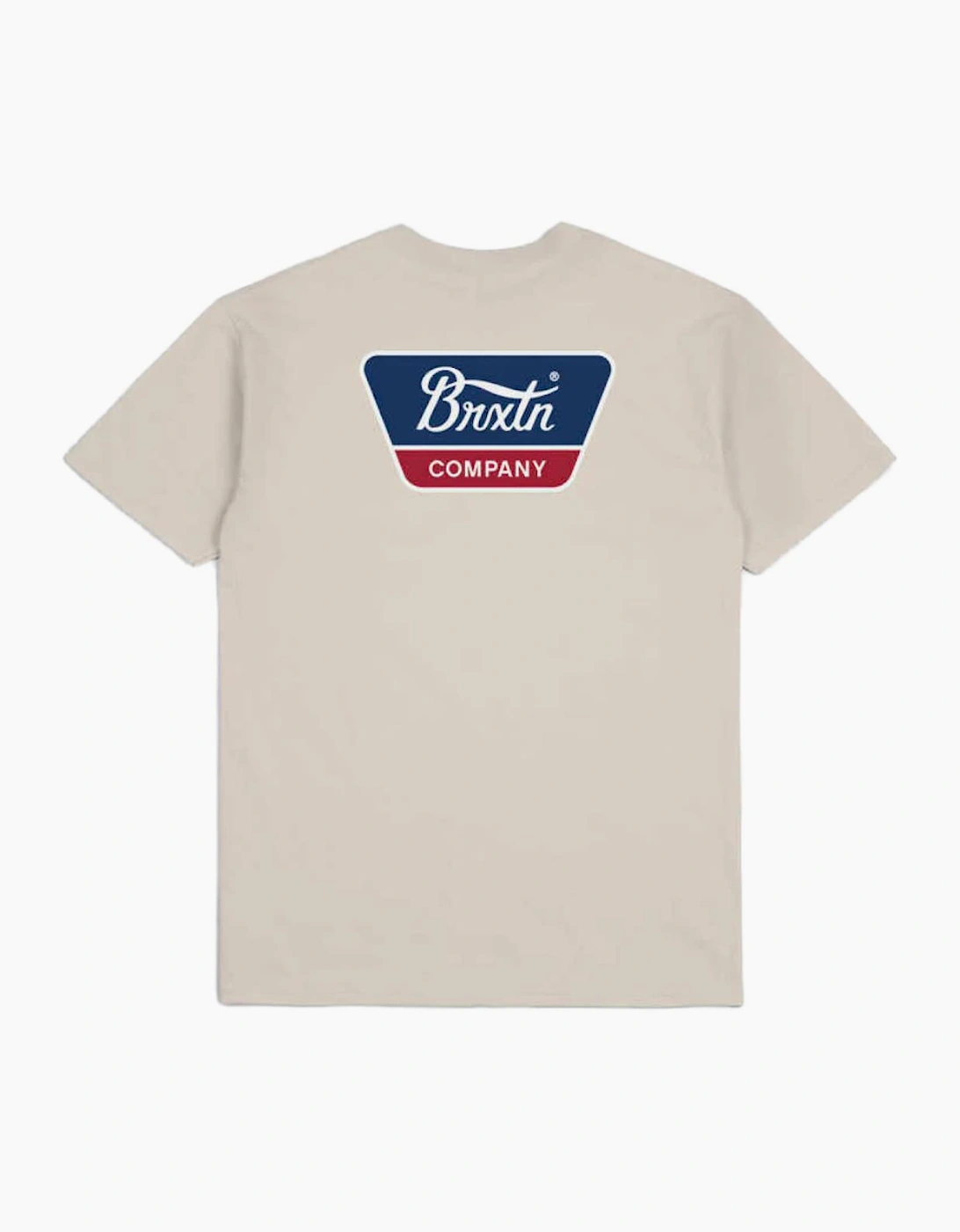Brixton Linwood Cream S/S Standard T-Shirt
