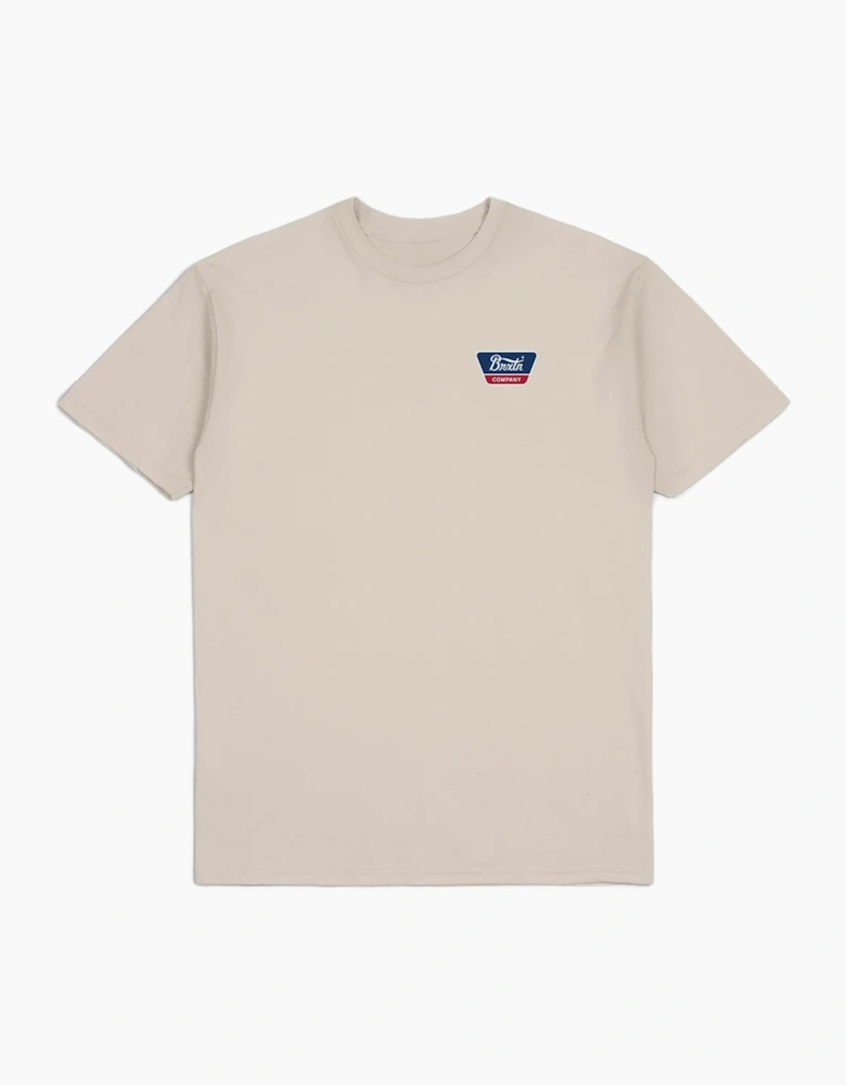 Brixton Linwood Cream S/S Standard T-Shirt