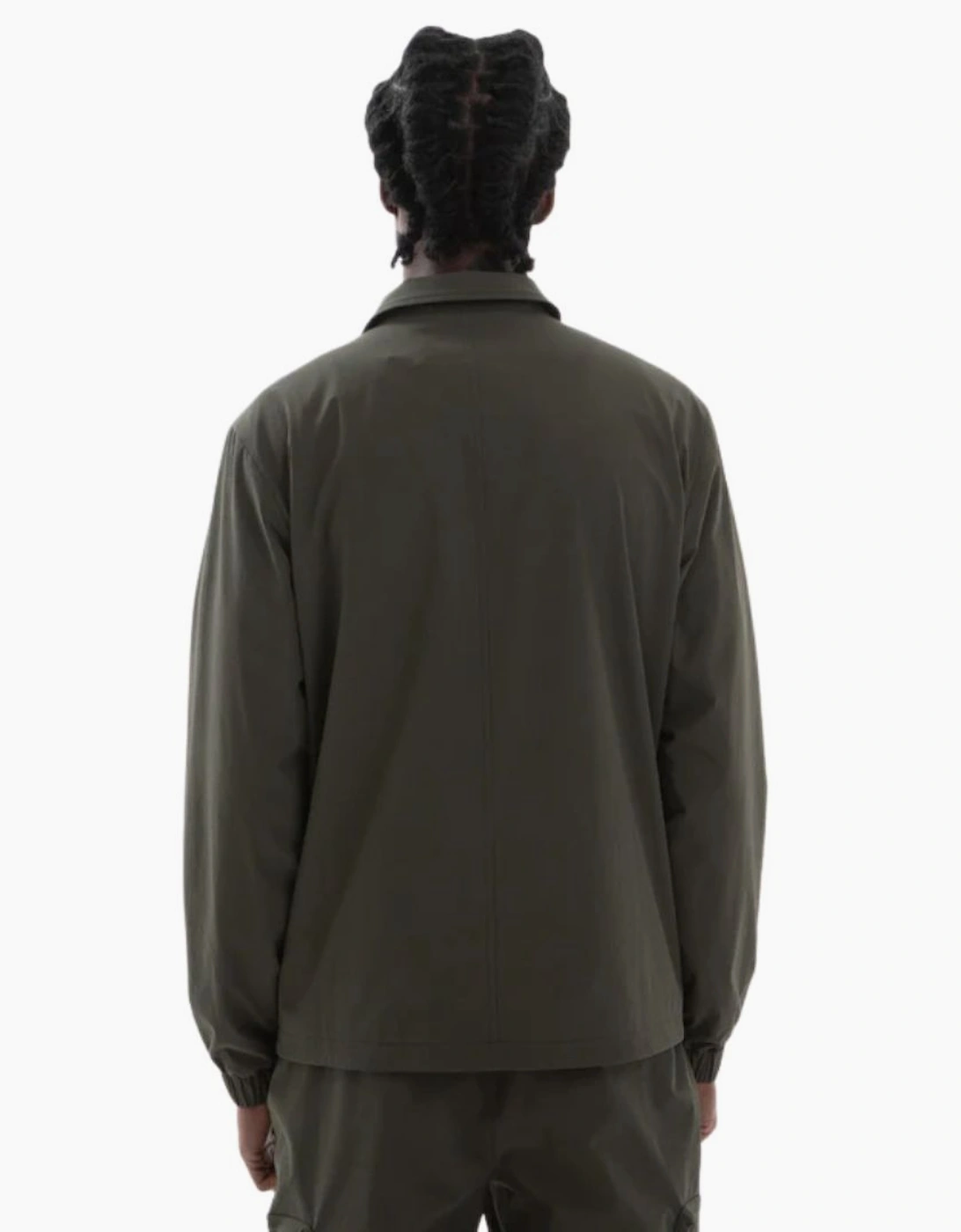 Peaceful Hooligan Hawthorn Dark Khaki Overshirt