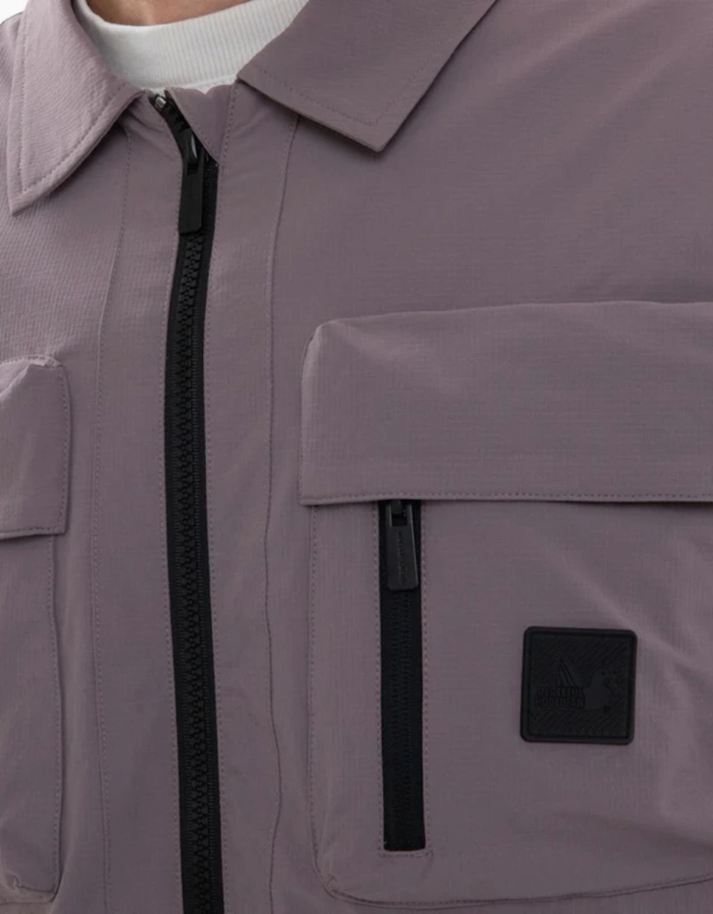 Peaceful Hooligan Hawthorn Mauve Overshirt