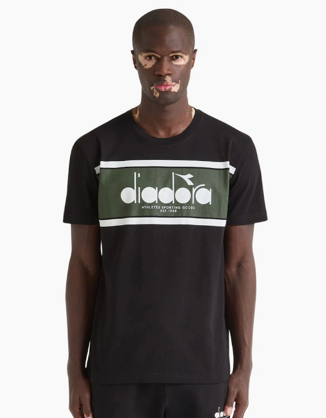 Diadora SS Logo Green Rifle T-Shirt, 5 of 4