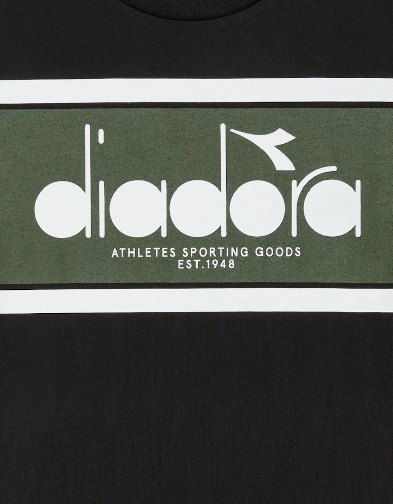 Diadora SS Logo Green Rifle T-Shirt