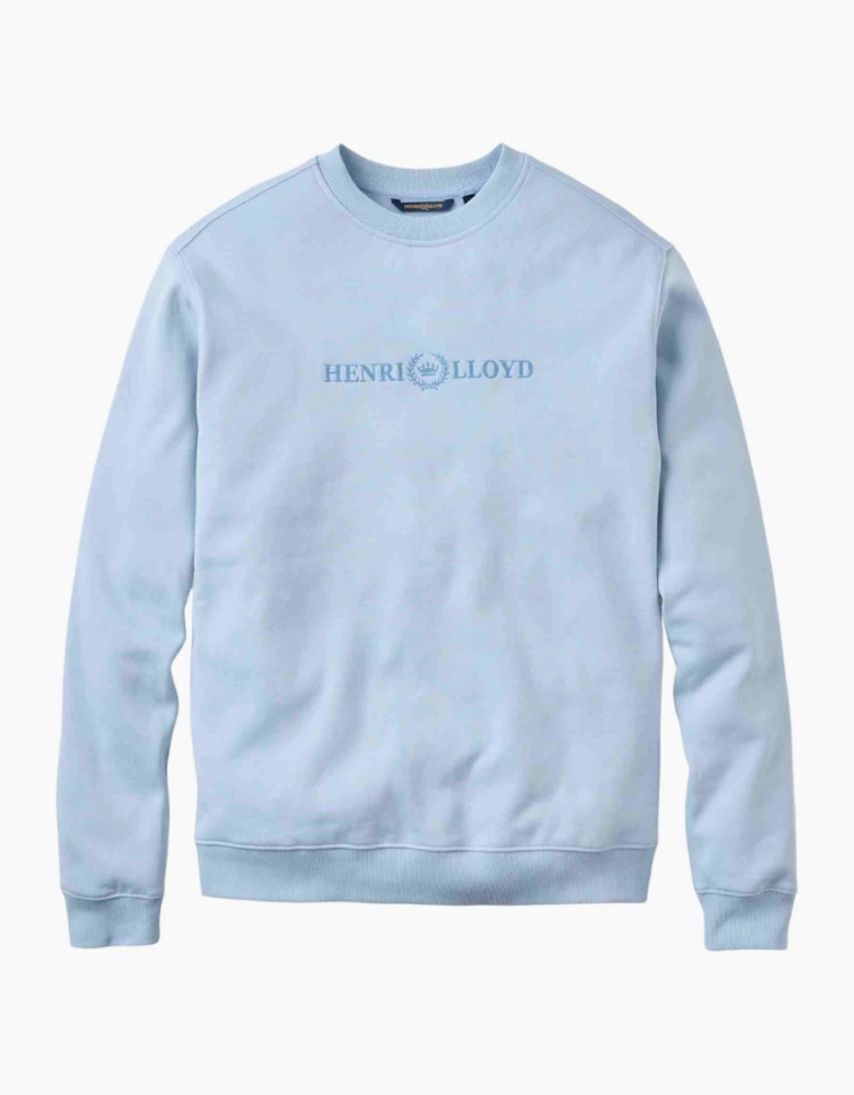 Henri Lloyd Lytham Fog Blue Crewneck Sweatshirt