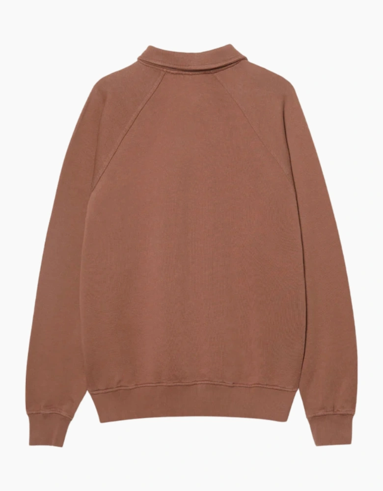 Pompeii Pocket Zipper Fudge Sweatshirt