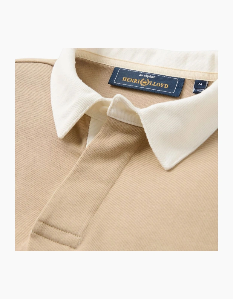 Henri Lloyd Voyager Sand Rugby Shirt