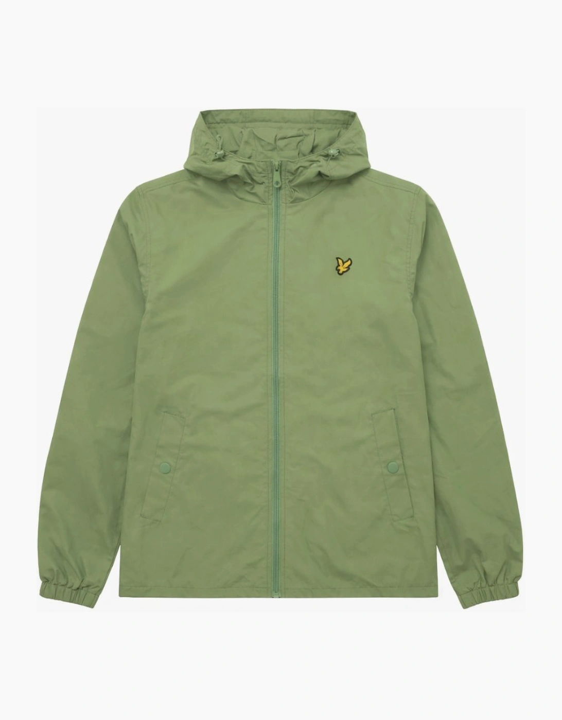 Lyle & Scott Green Water Resistant Hooded Jacket