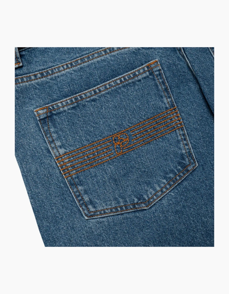 Parlez Indy Denim Mid Indigo Wash Jeans
