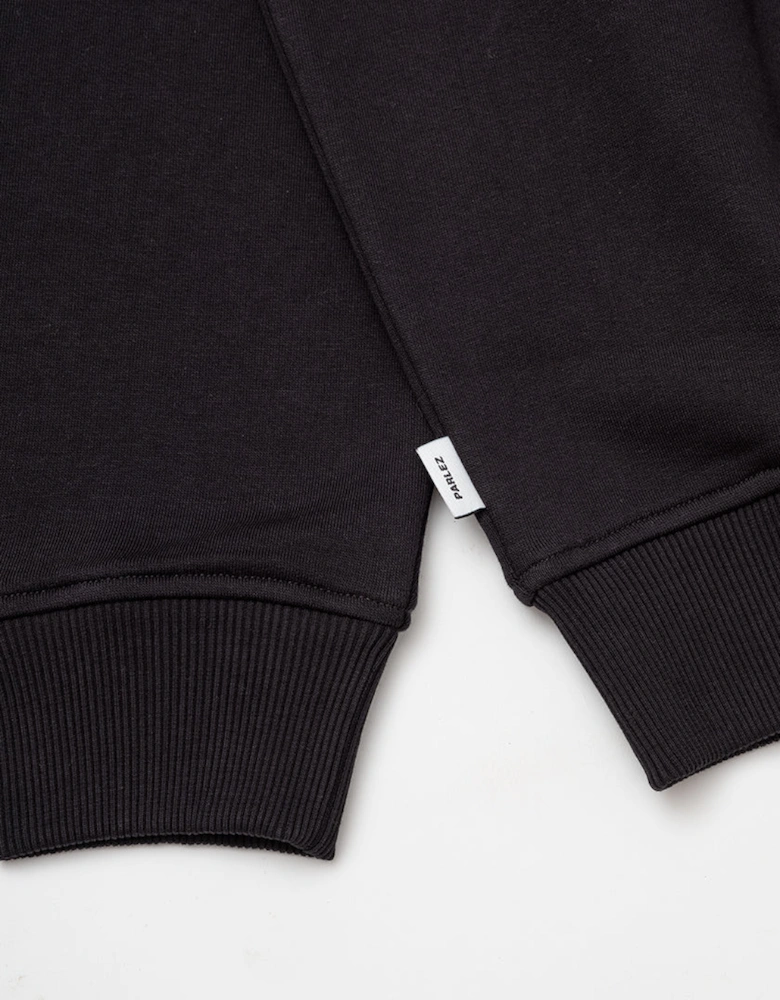 Parlez Arc Crew Black Sweatshirt