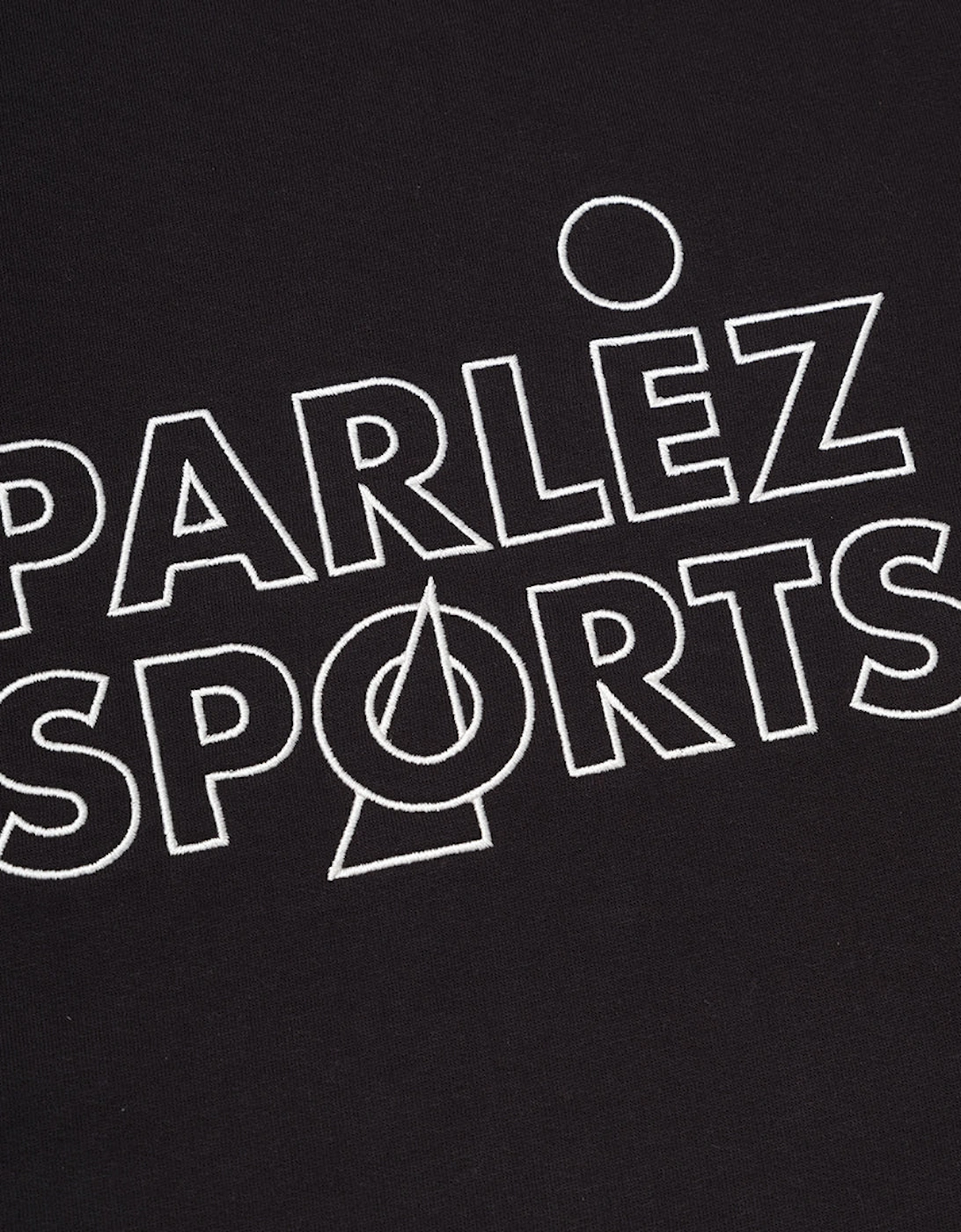 Parlez Arc Crew Black Sweatshirt