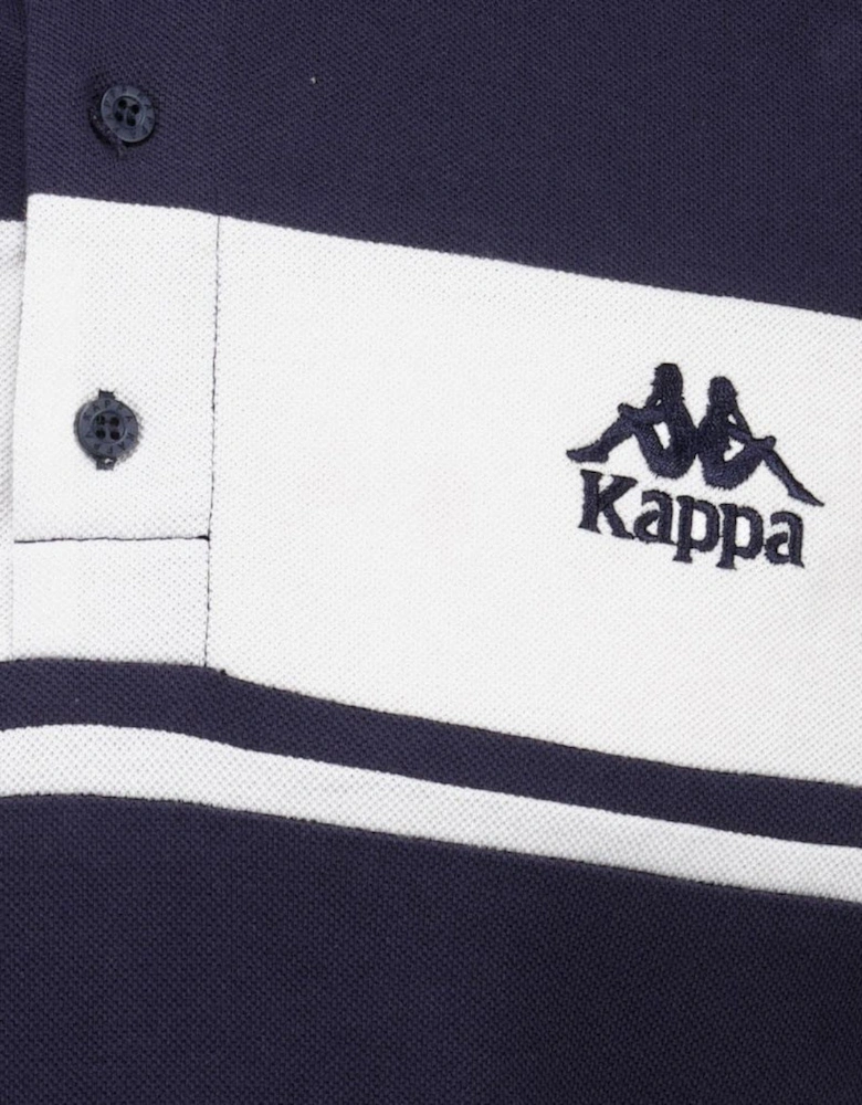 Kappa Urwen Authentic Dark Blue/White  Polo