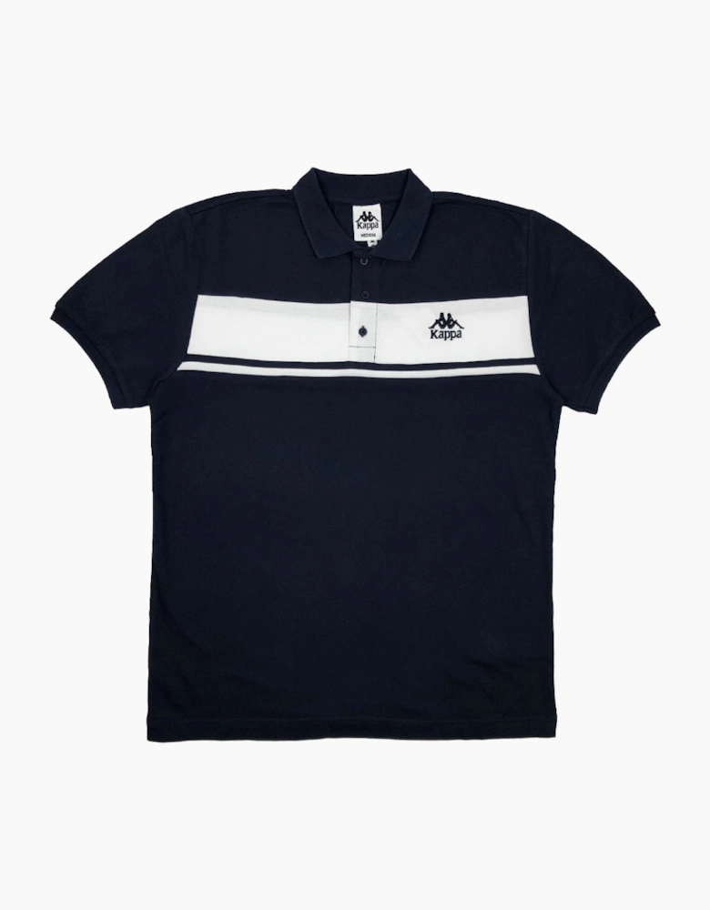 Kappa Urwen Authentic Dark Blue/White  Polo