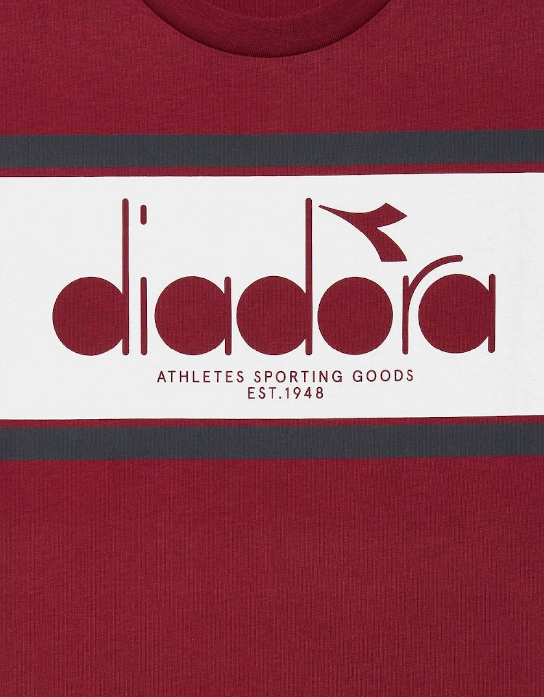 Diadora SS Logo Empire Red T-Shirt