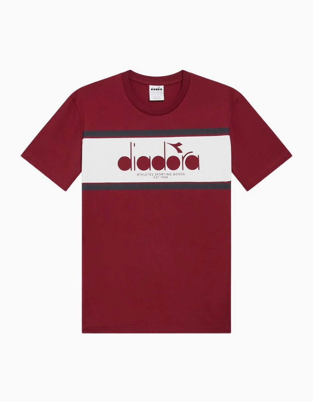 Diadora SS Logo Empire Red T-Shirt, 3 of 2