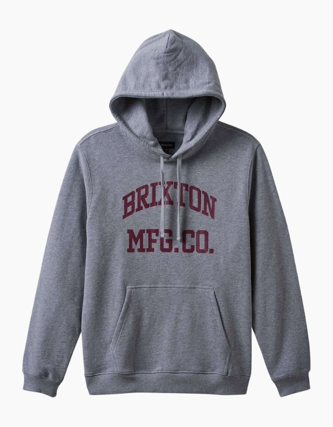 Brixton Varsity Broken In Heather Grey Hoodie, 3 of 2