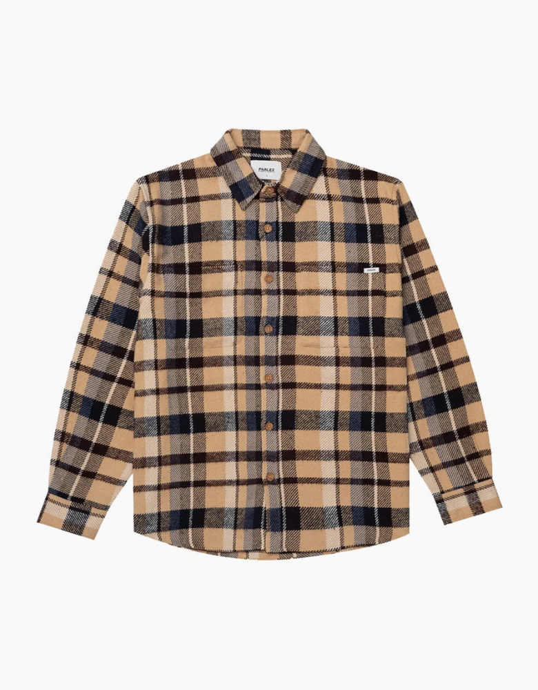 Parlez Check Rivington Blue Shirt