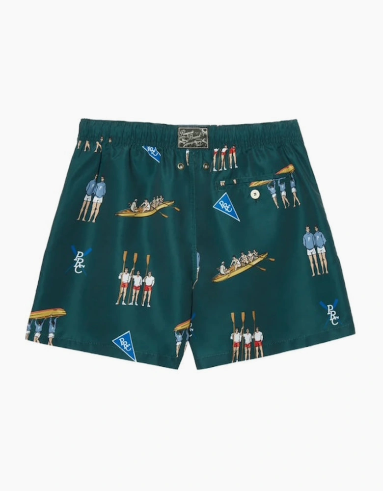 Pompeii Rowing Pine Swim Trunks