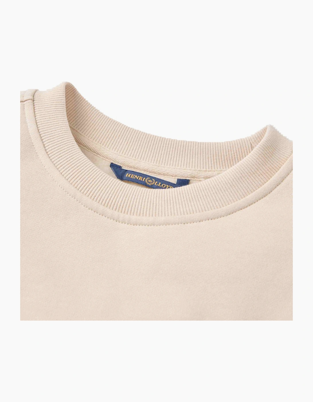Henri Lloyd Lytham Oyster Beige Crewneck Sweatshirt