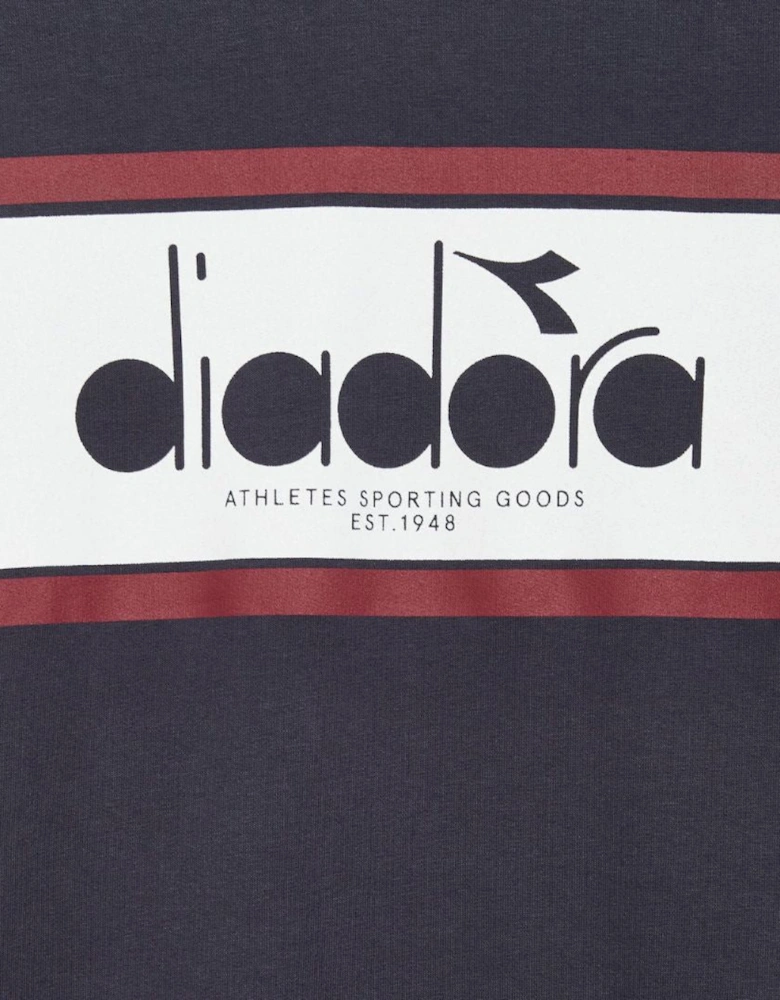 Diadora Crew Logo Empire Red Sweatshirt