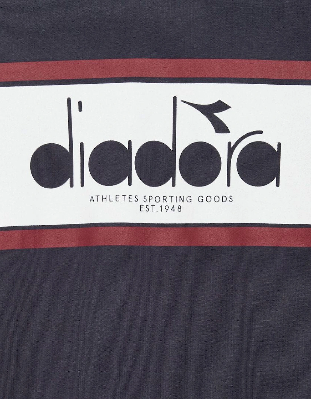 Diadora Crew Logo Empire Red Sweatshirt
