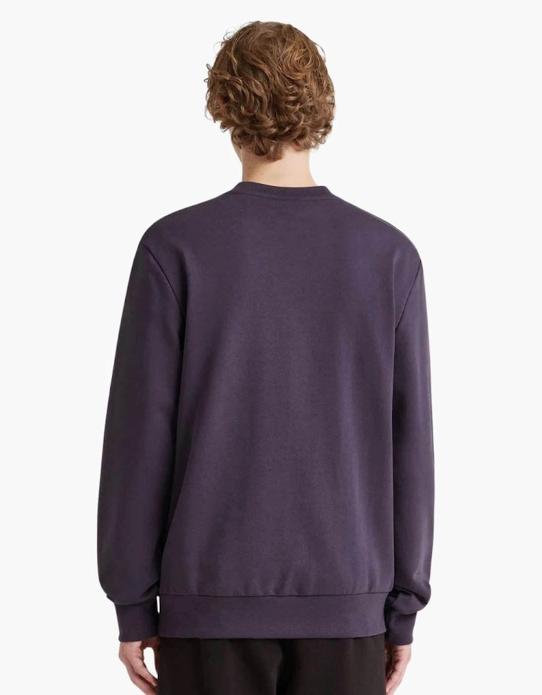 Diadora Crew Logo Empire Red Sweatshirt